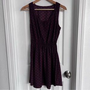 Burgundy dress. Size small.